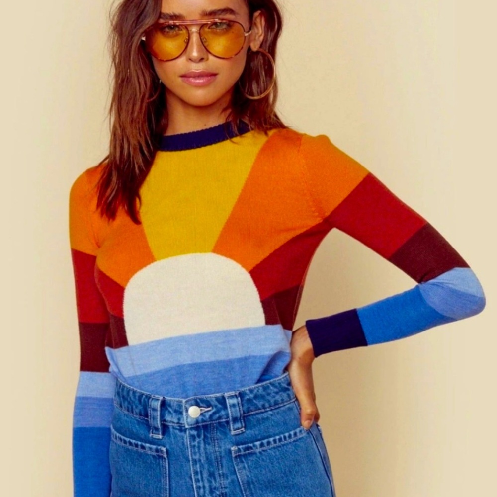 California Dreamin merino wool lightweight sweater